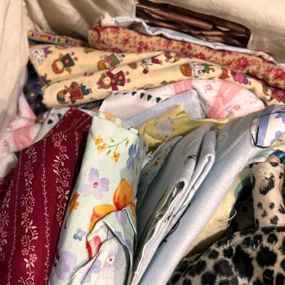 Large Mixed Lot of Fabric