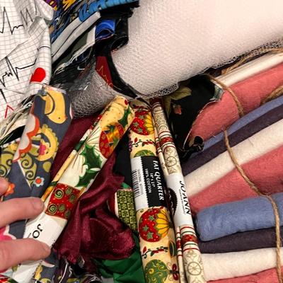 Large Mixed Lot of Fabric