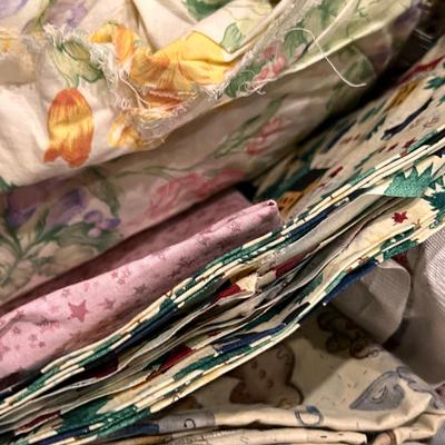 Large Mixed Lot of Fabric