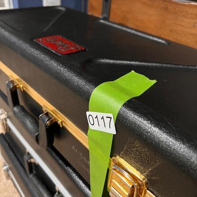 3 Trumpet Cases and Trumpet Parts