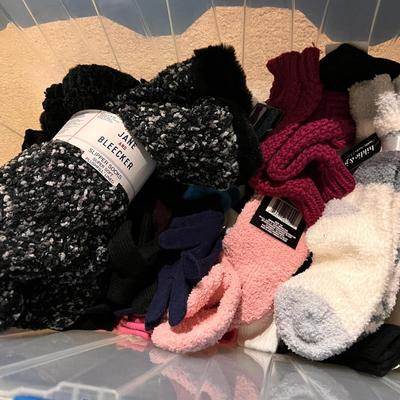 Lot of NEW Socks, Gloves