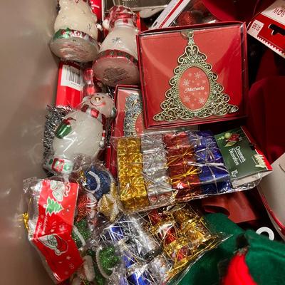 Large Lot Christmas Decorations - ALL NEW