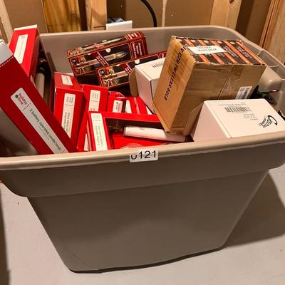 Large Lot Christmas Holiday Window Candle Lights, Bulbs, Light Strands -Some New In Box