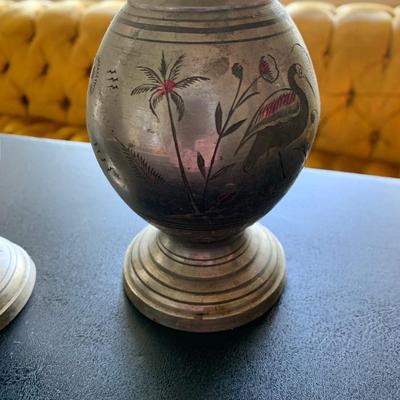 PAIR Overseas Purchased Vintage Urns Vases