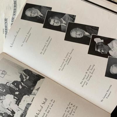 1930s/40s Military & Nursing Yearbooks