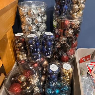 Huge Lot Christmas Balls - All NEW in Boxes and Christmas Cards, Stationary