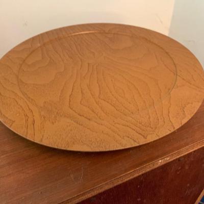 Vintage Wood Lazy Susan