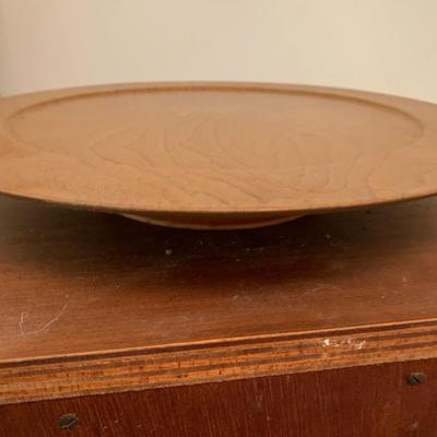 Vintage Wood Lazy Susan