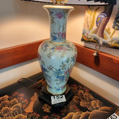 Asian Table Lamp 24