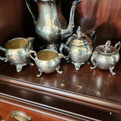 Lot of 6 pieces Silverplate Rogers Mulholland Bros.