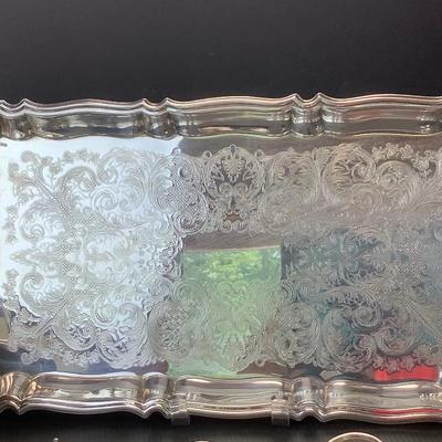 Lot 600. Vintage Sterling Silver & Silver Plate Lot
