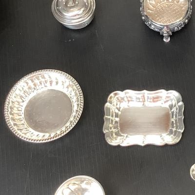 Lot 600. Vintage Sterling Silver & Silver Plate Lot