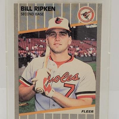 LOT 57: Billy Ripken 1989 Fleer Card - Error card 