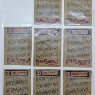 LOT 62: Historical Figures Trading Cards