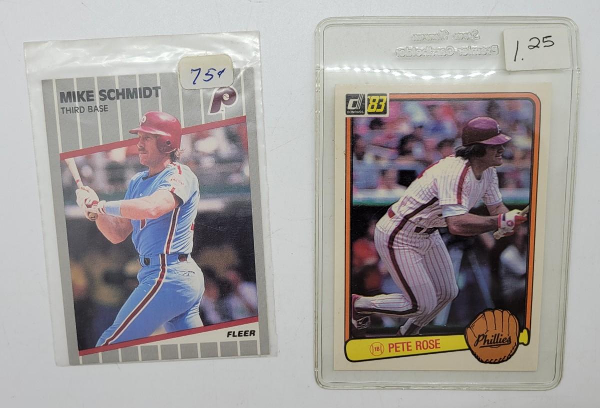 Mike Schmidt Philadelphia Phillies Baseball Card Lot at 's