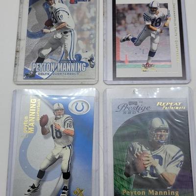 LOT 72: Collection of Peyton Manning Football Cards - NFL