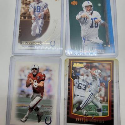 LOT 72: Collection of Peyton Manning Football Cards - NFL