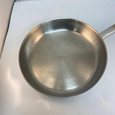 International Cookware Inc Stainless Steel & Aluminum Frying Pan with Lid