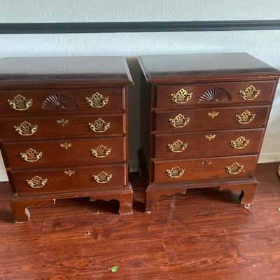 Vintage Pair of Harden Side Tables
