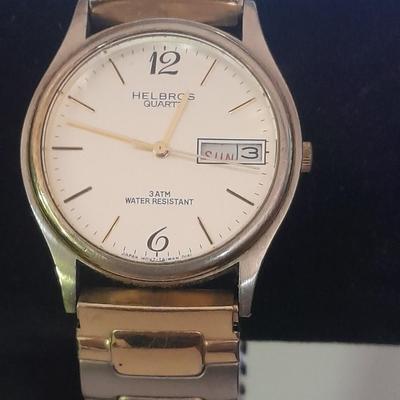 Men's HELBROS Quartz watch Water resistant
