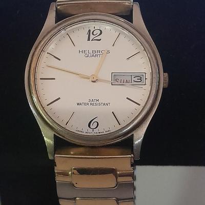 Men's HELBROS Quartz watch Water resistant