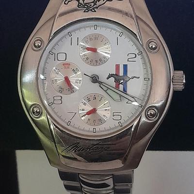 Ford Motor Mustang Multi Display Watch Licensed product- running pony