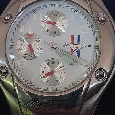 Ford Motor Mustang Multi Display Watch Licensed product- running pony