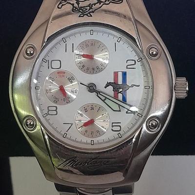Ford Motor Mustang Multi Display Watch Licensed product- running pony