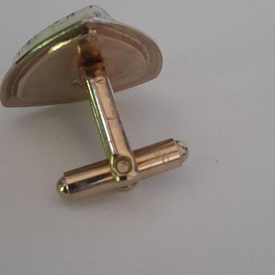 Tie clips with matching cuff links