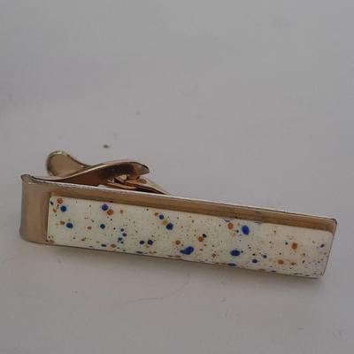 Tie clips with matching cuff links