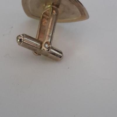 Tie clips with matching cuff links