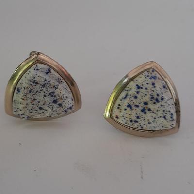 Tie clips with matching cuff links