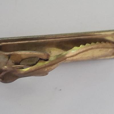 Cuff links and tie clips working thermometer tie clip