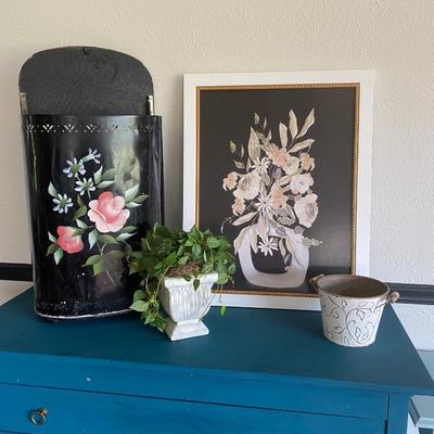 Vintage Waste Basket and more