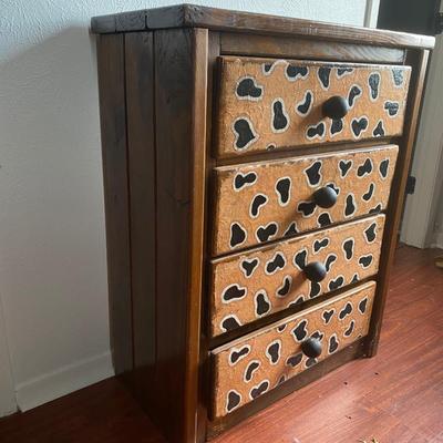 Unusually Adorable Wood Dresser