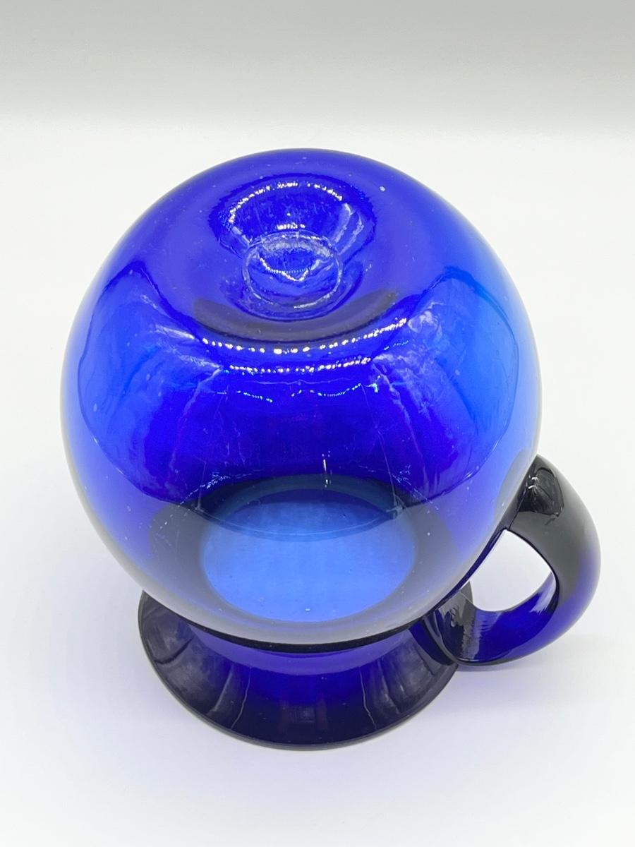 Hand blown Cobalt Blue Pitcher | EstateSales.org