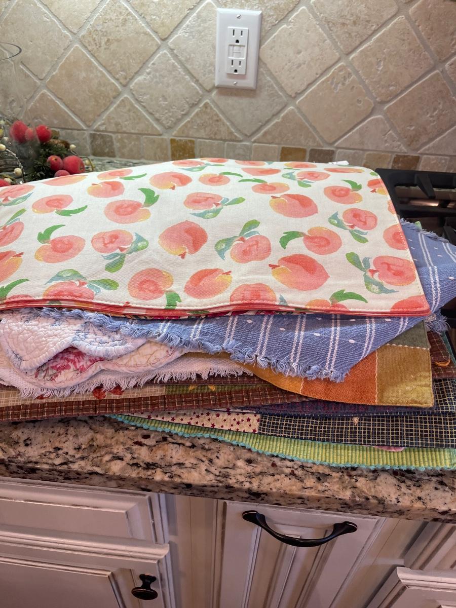Big lot of placemats