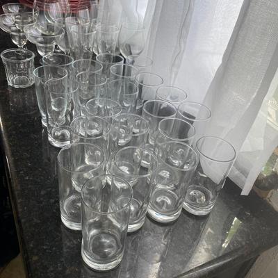 Lots of glasses lot