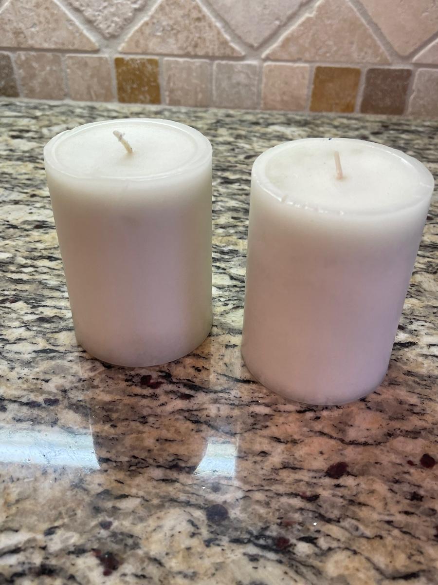 Two new Pier one candles