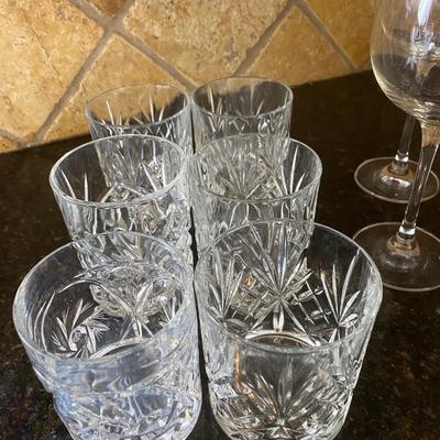 Crystal Wine Glasses Glass Hi Balls