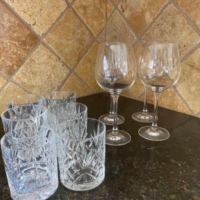 Crystal Wine Glasses Glass Hi Balls