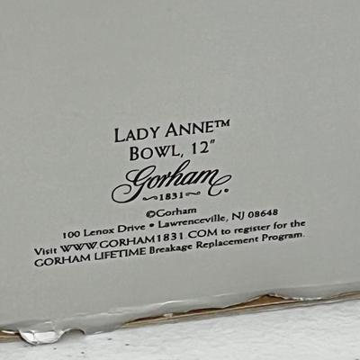 GORHAM ~ 1981 Lady Anne ~ 12â€ Bowl