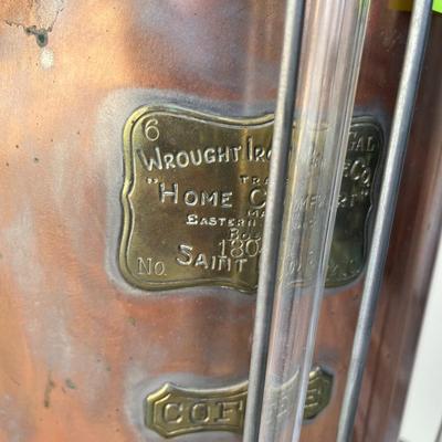 Very Cool Wrought Iron Range Co Antique Coffee Percolator