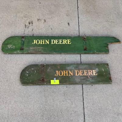 Wood John Deere Signs Panels