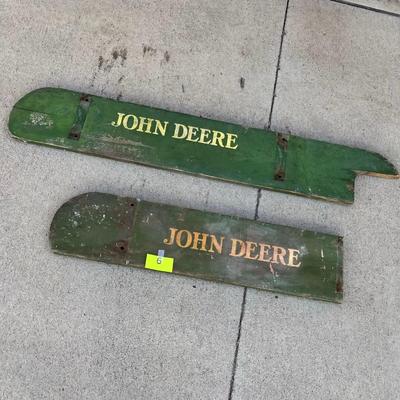 Wood John Deere Signs Panels