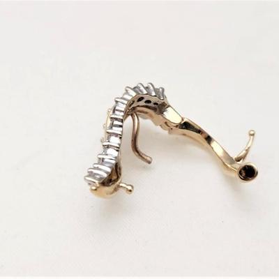 Lot #173  14kt Yellow Gold and Diamond Enhancer for Necklace