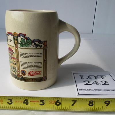 Older Budweiser Beer Stein Large Mug, See All Photos