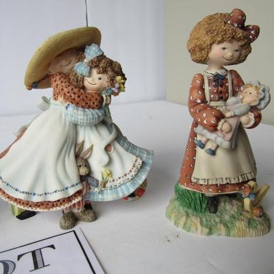 Lot of Figurines, Special Friends, Molly Big Sister and Katie and Molly