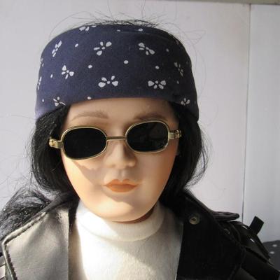 Tall Limited Edition #281/5000 Biker Doll In Box, Never Used, Primark Imperial