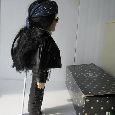 Tall Limited Edition #281/5000 Biker Doll In Box, Never Used, Primark Imperial